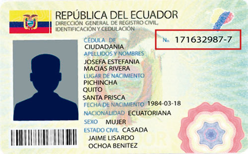 Imagen Cédula